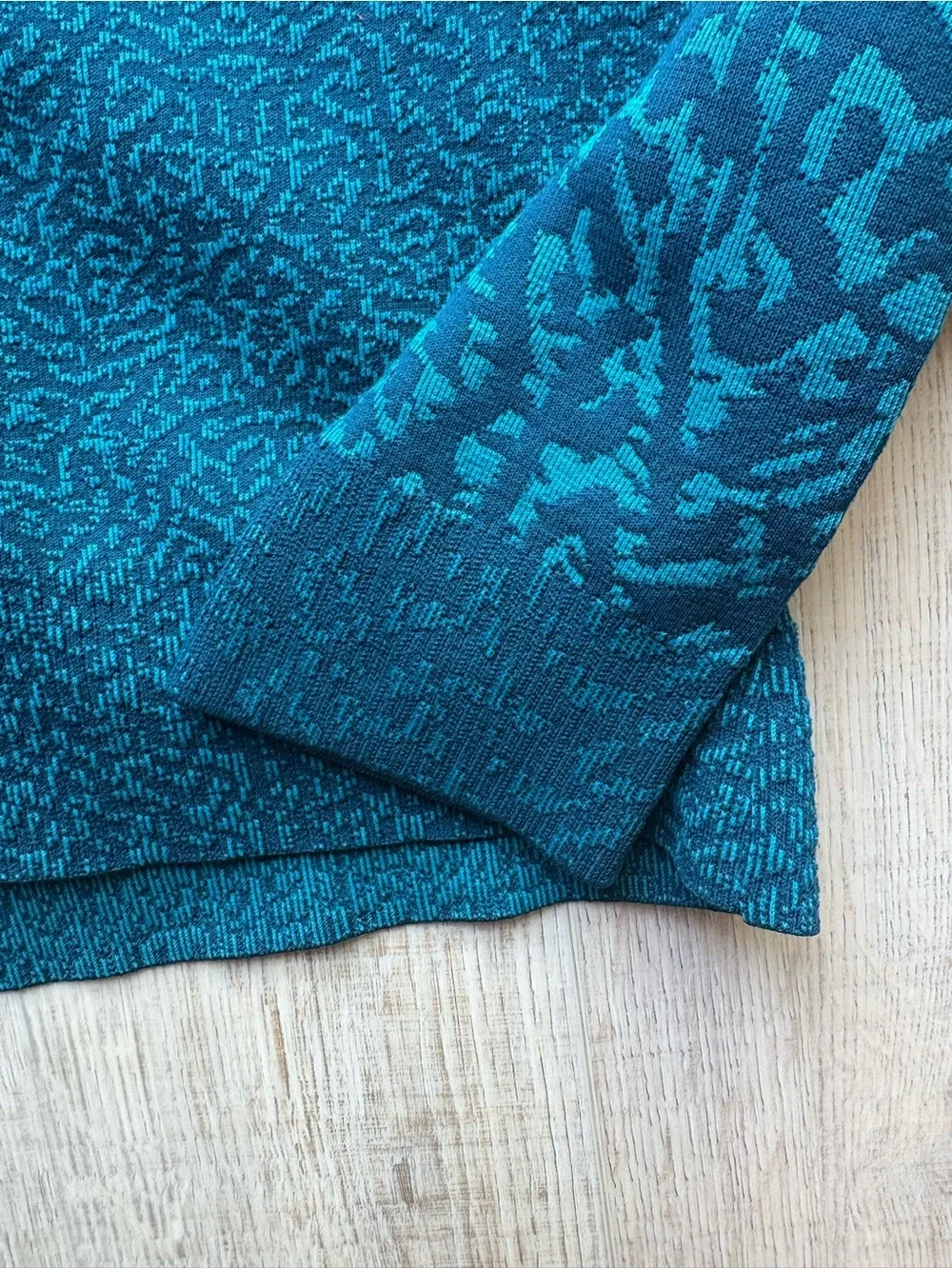 Gymshark Adapt | Teal Crewneck Sweater | Size Small
